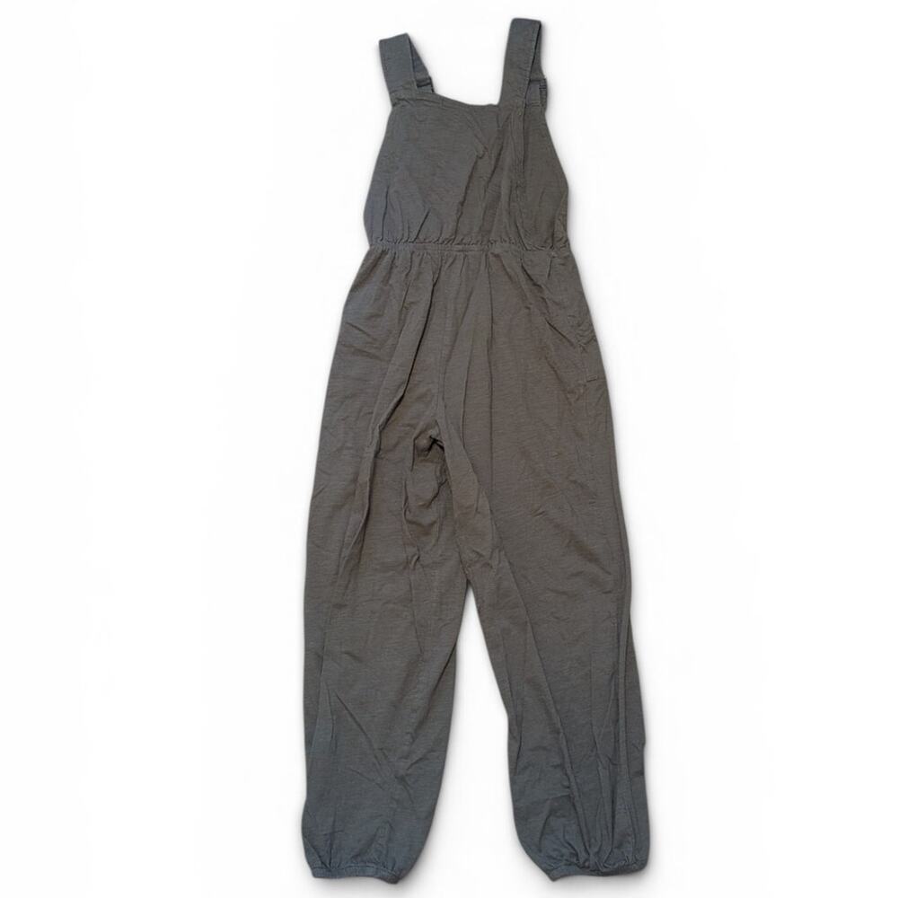 Derek Heart Green Utillitarian Bib Sleeveless Overalls - Picture 5 of 7